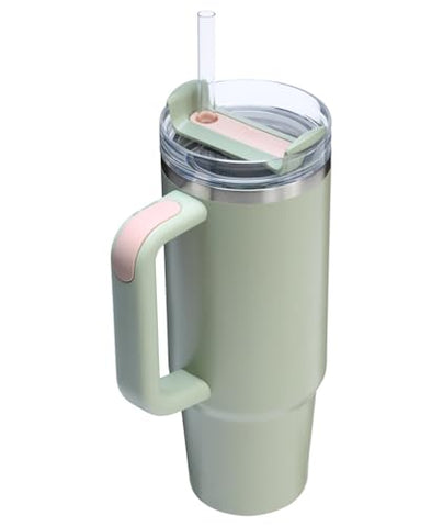 STANLEY FlowState 3-position lid on H2.0 tumbler prevents splashes.