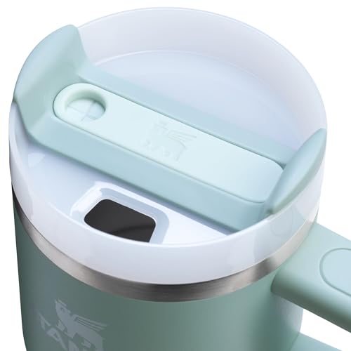 FlowState lid shown with three positions for controlled sipping.