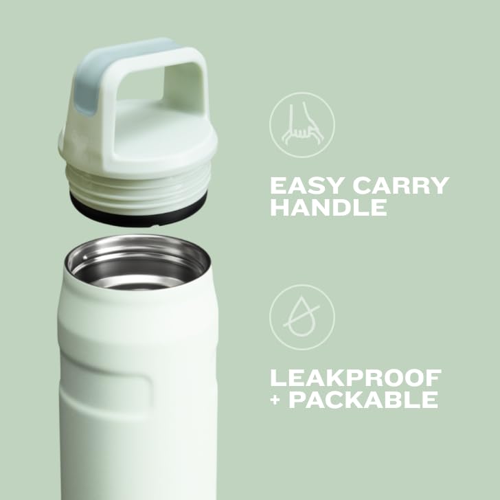 Stanley IceFlow uses 90 percent recycled stainless steel to support sustainability and performance.