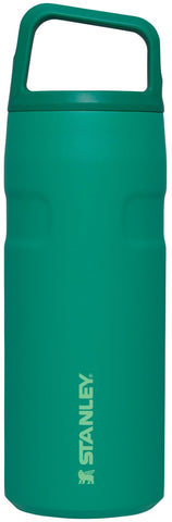 Stanley IceFlow cap focus shows easy hydration on the go with secure opening