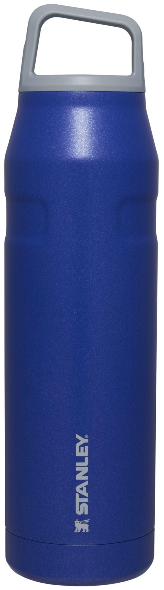 Stanley IceFlow Cap and Carry bottle pour for easy on-the-go sipping.