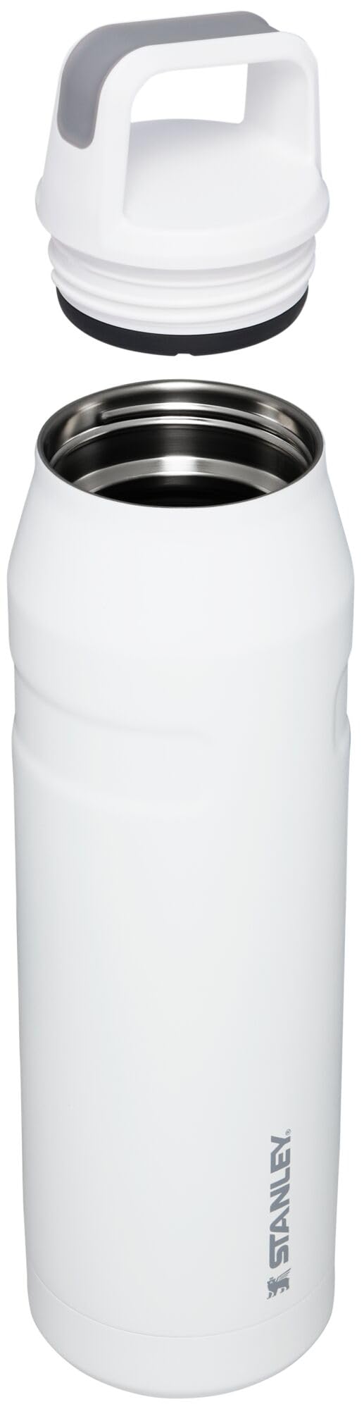 Stanley IceFlow Cap & Carry wide-mouth view emphasizes easy filling and cleaning.