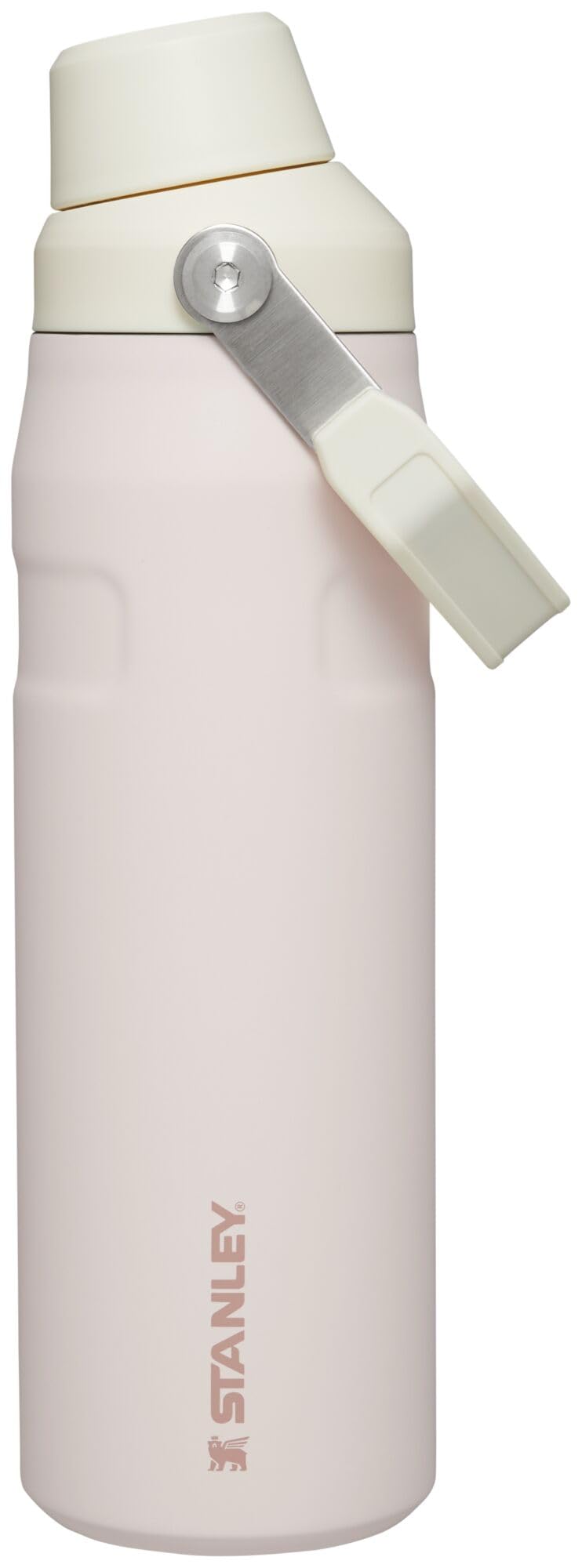 STANLEY IceFlow Fast Flow bottle 24oz with angled spout for quick hydration during workouts.