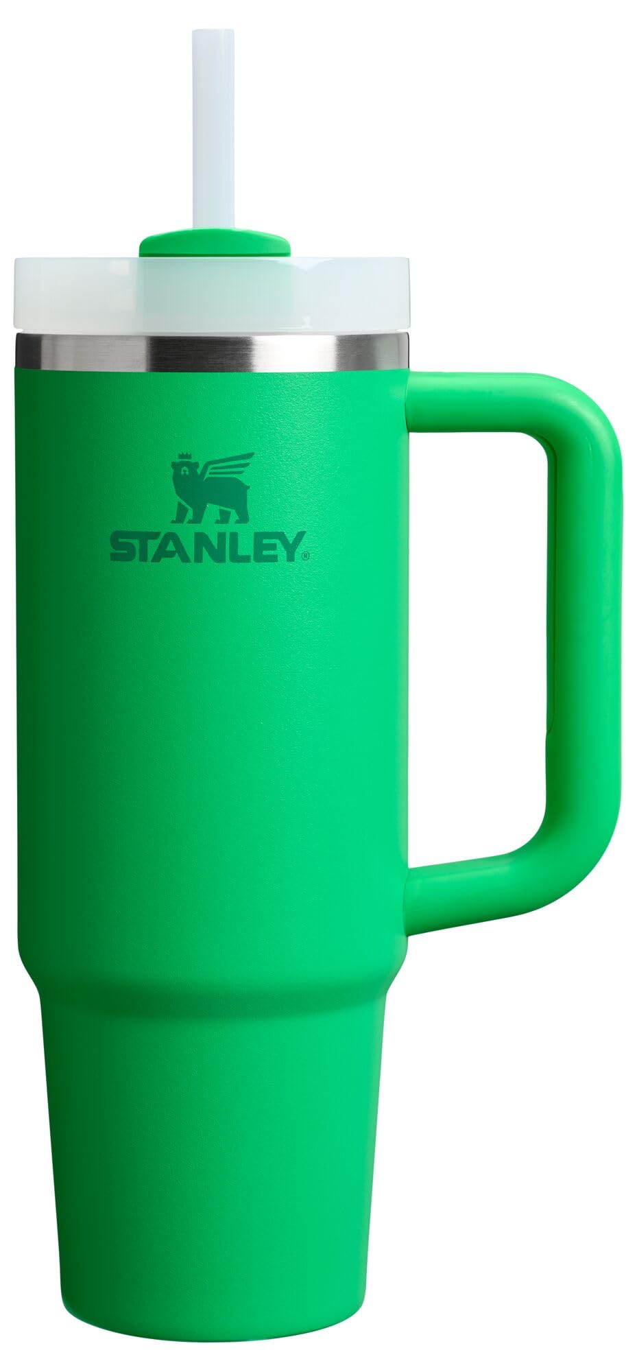 Stanley Quencher H2.0 Meadow with handle and straw for easy on-the-go hydration.