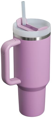 FlowState lid on Stanley Quencher H2.0 with three positions for versatile sipping