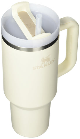 STANLEY Quencher H2.0 40oz cream ideal for daily commute and hydration