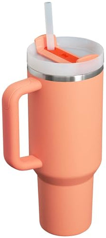 Stanley Quencher H2.0 with comfort handle for easy transport.