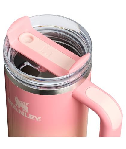 STANLEY FlowState lid close‑up, three positions for flexible sipping