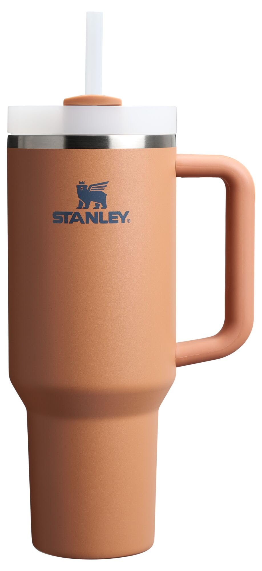STANLEY Quencher H2.0 FlowState lid shown with three positions for versatile sipping.