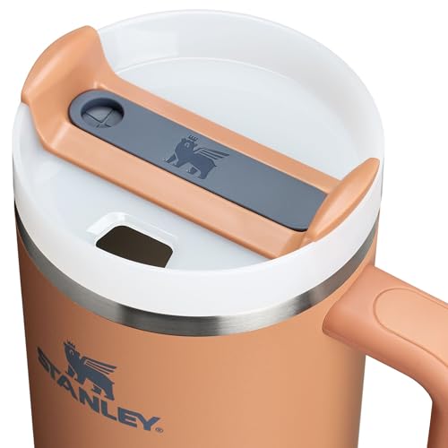 STANLEY Quencher H2.0 with ergonomic comfort-grip handle for easy carrying.