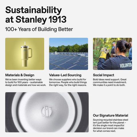 STANLEY lifetime warranty provides reassurance with purchase