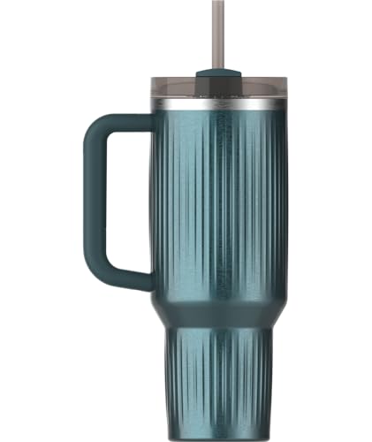 STANLEY Quencher fits most cup holders with rugged stainless steel for travel.
