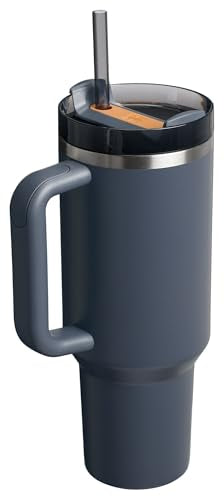 STANLEY Quencher H2.0 40-ounce capacity reduces refills during long days.