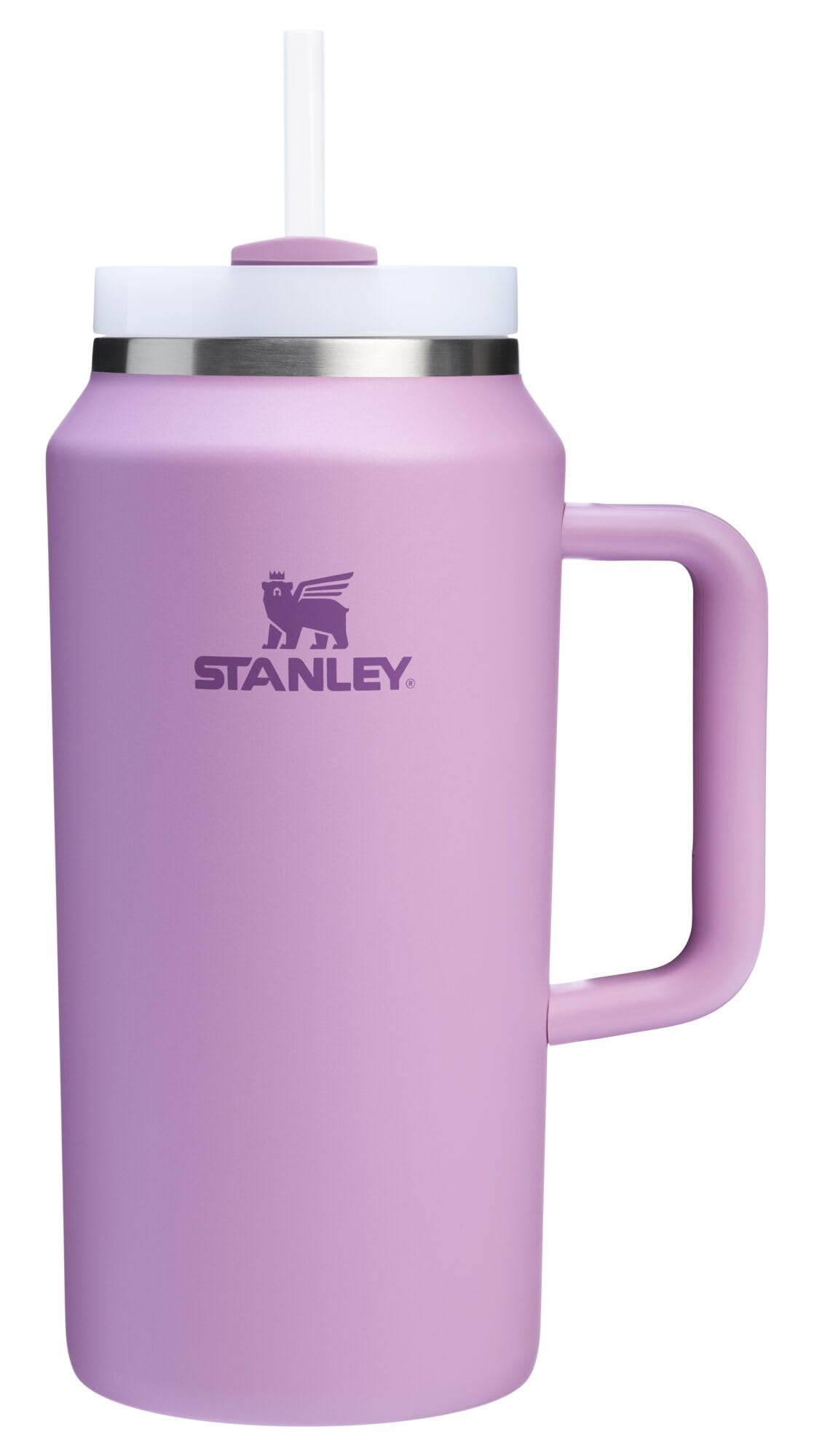 STANLEY Quencher H2.0 FlowState lid close-up for leak-resistant sips on the go.