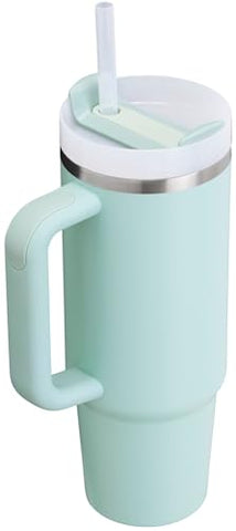 STANLEY Quencher H2.0 flowstate lid 3-position close-up shows versatility.