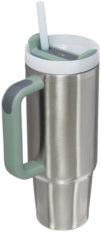 FlowState lid on STANLEY Quencher H2.0 showing three positions for versatile sipping