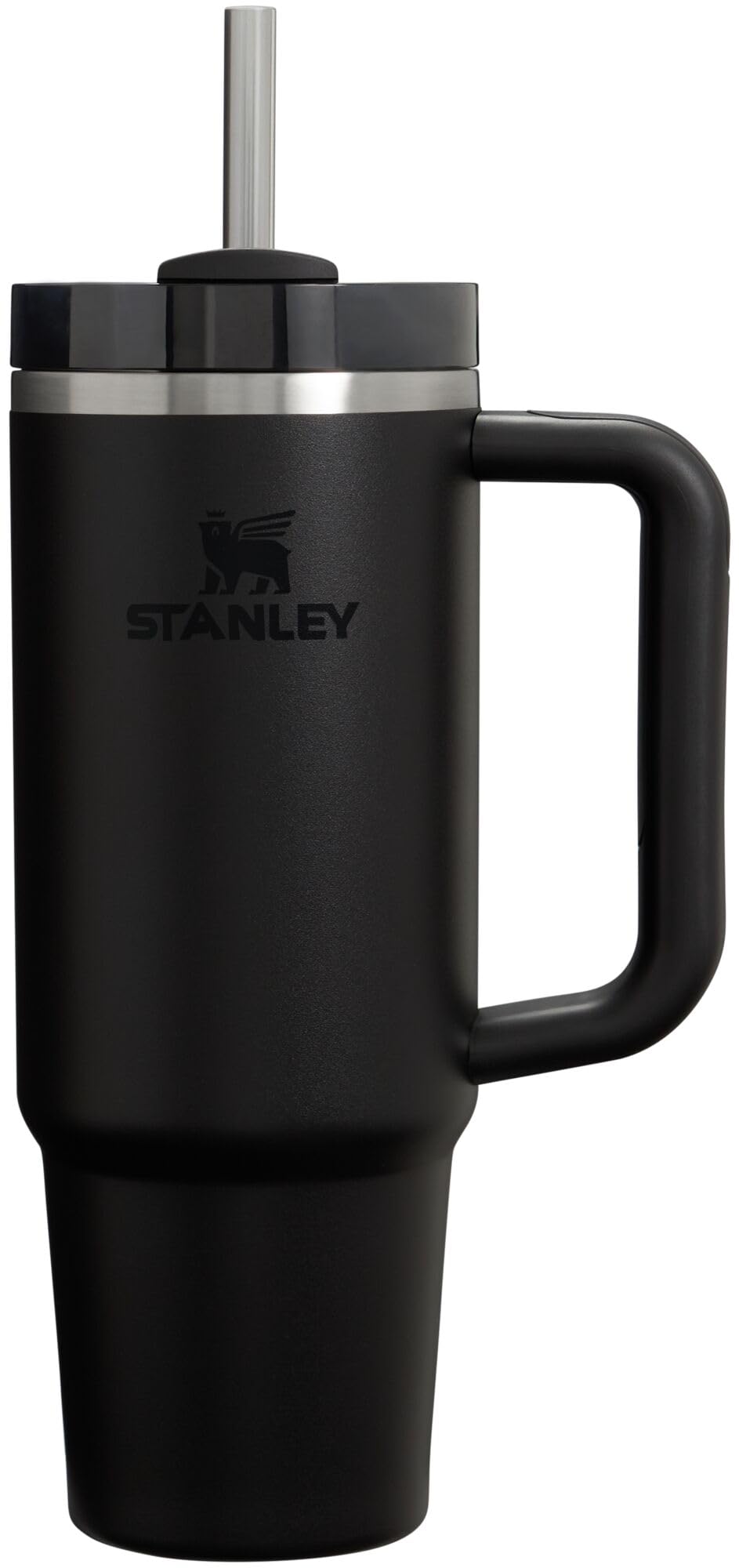 STANLEY Quencher H2.0 30 oz with handle and straw close-up for easy sipping