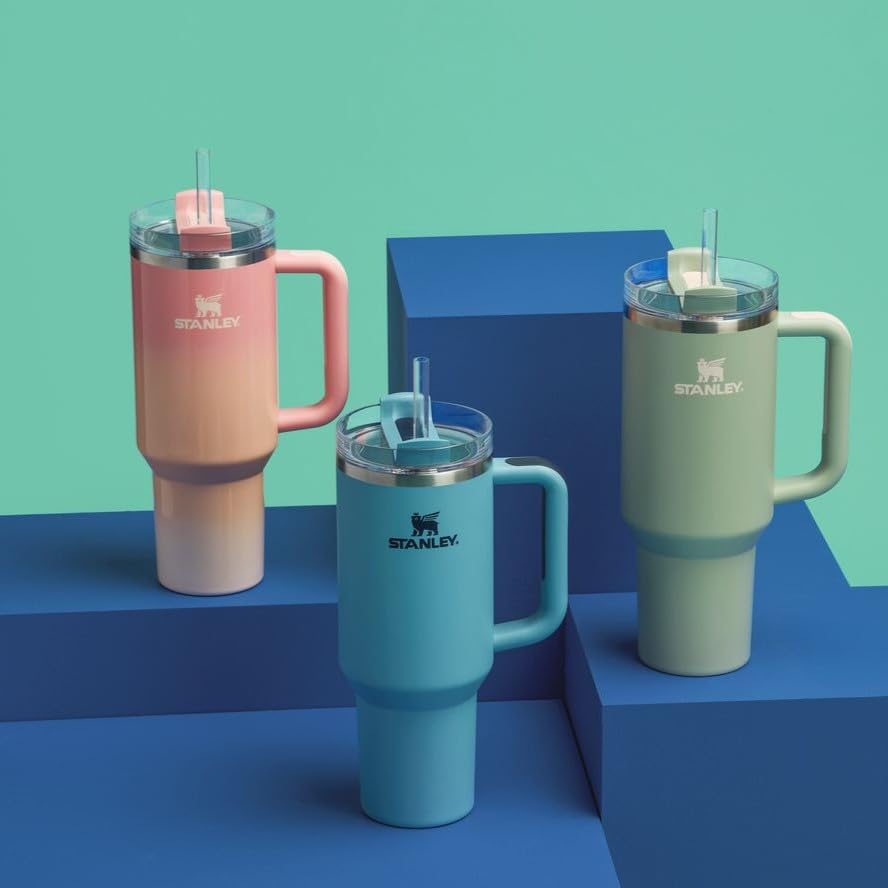 Stanley Quencher H2.0 40oz capacity reduces refills during day trips.