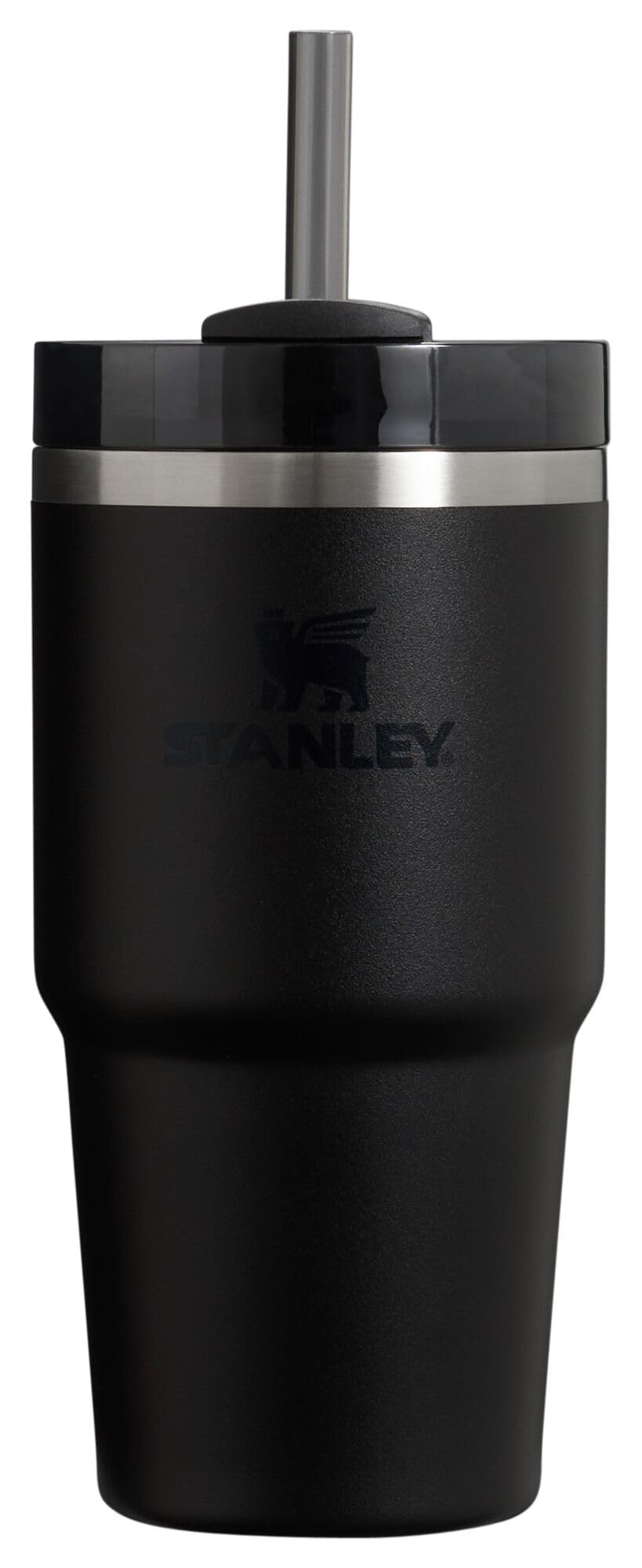 Stanley Quencher H2.0 FlowState lid close-up showing spill-resistant three-position design