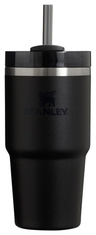 Stanley Quencher H2.0 FlowState lid close-up showing spill-resistant three-position design
