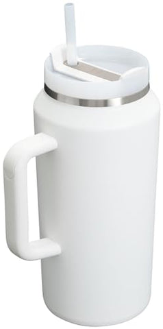 STANLEY Quencher H2.0 FlowState lid rotation shows spill-resistant sipping