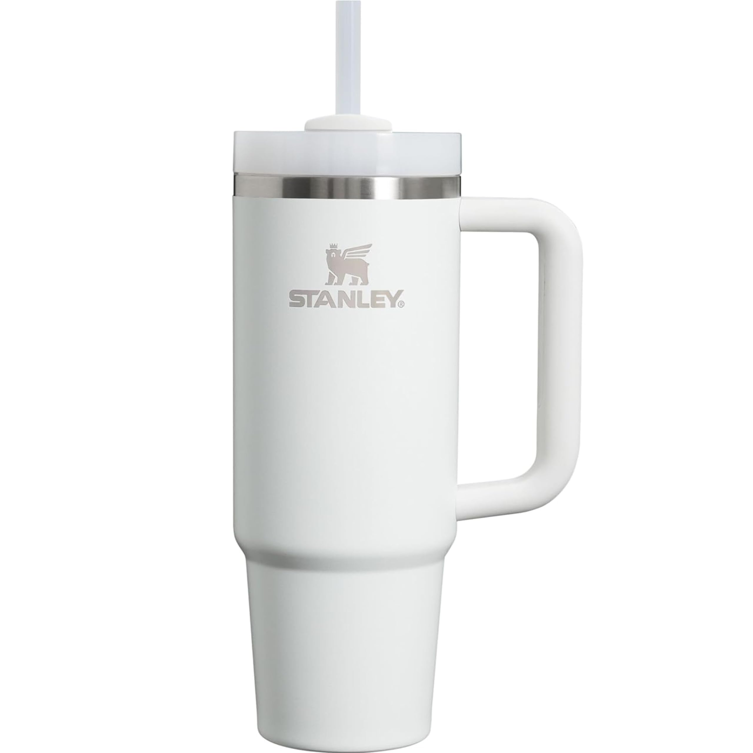 Stanley Quencher H2.0 tumbler with handle and straw for easy, on-the-go hydration.