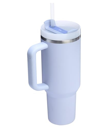 STANLEY Quencher 40 oz steel body offers durability and BPA-free construction.