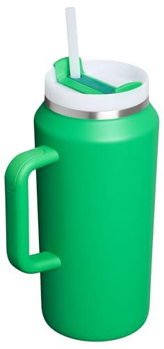 Stanley Quencher 64 oz fits cup holders for on-the-go hydration