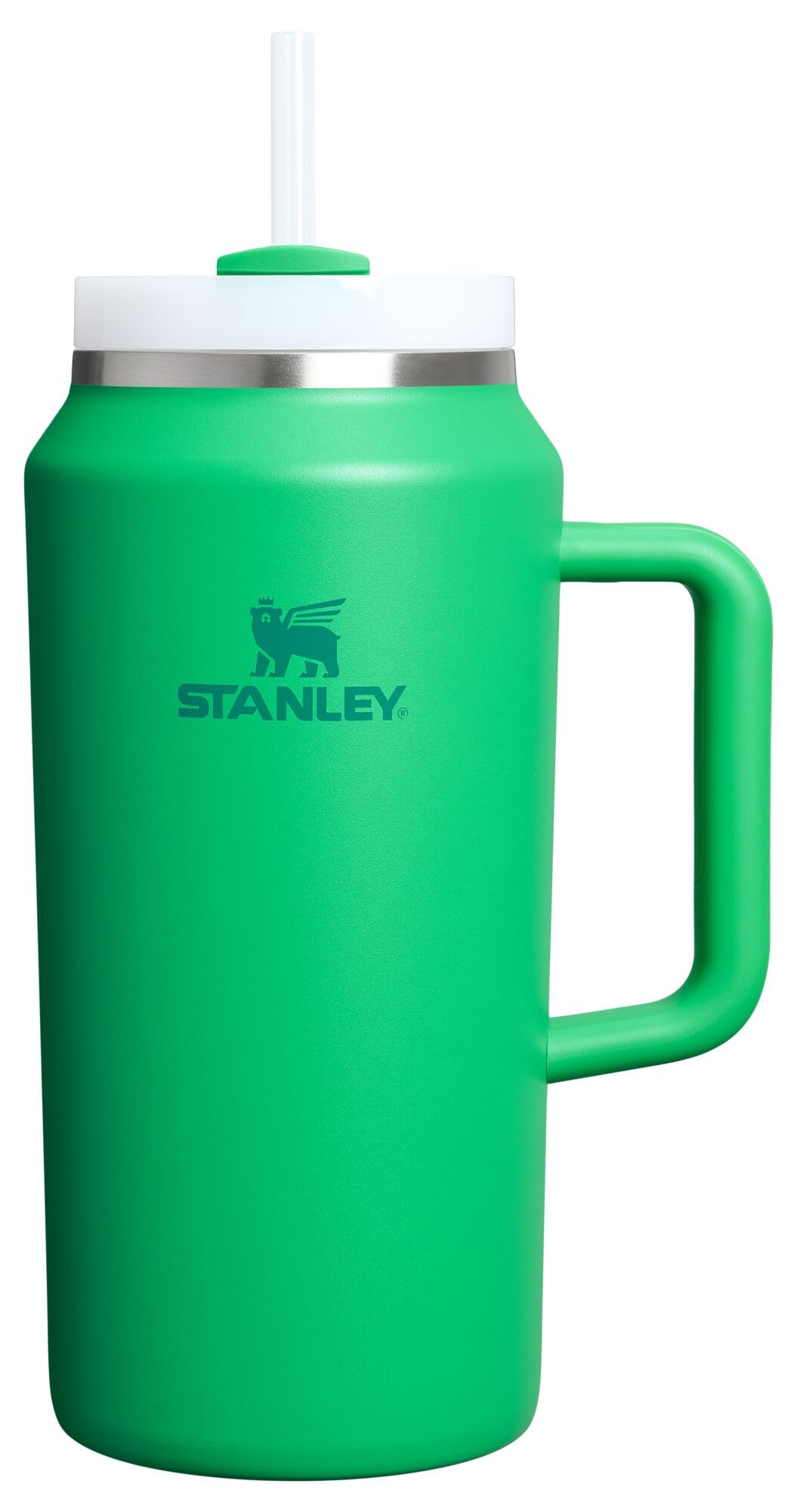Stanley Quencher H2.0 64 oz Meadow with handle for all-day hydration on travel