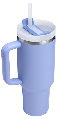 STANLEY Quencher 40 oz with ergonomic, comfort-grip handle for easy carrying