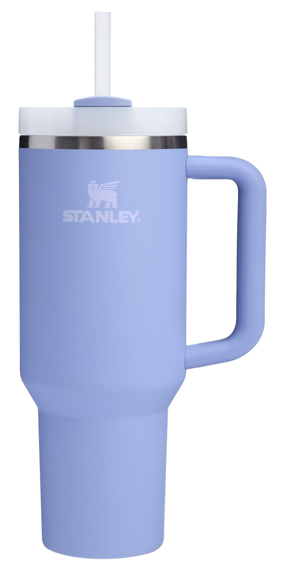 STANLEY Quencher H2O 40 oz tumbler with handle and straw in Hydrangea for on-the-go hydration