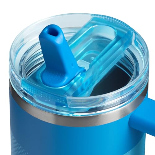 STANLEY Quencher ProTour built-in straw eases sipping during workouts.
