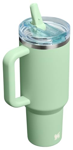 STANLEY Quencher ProTour shows dishwasher-safe stainless steel for easy cleaning.
