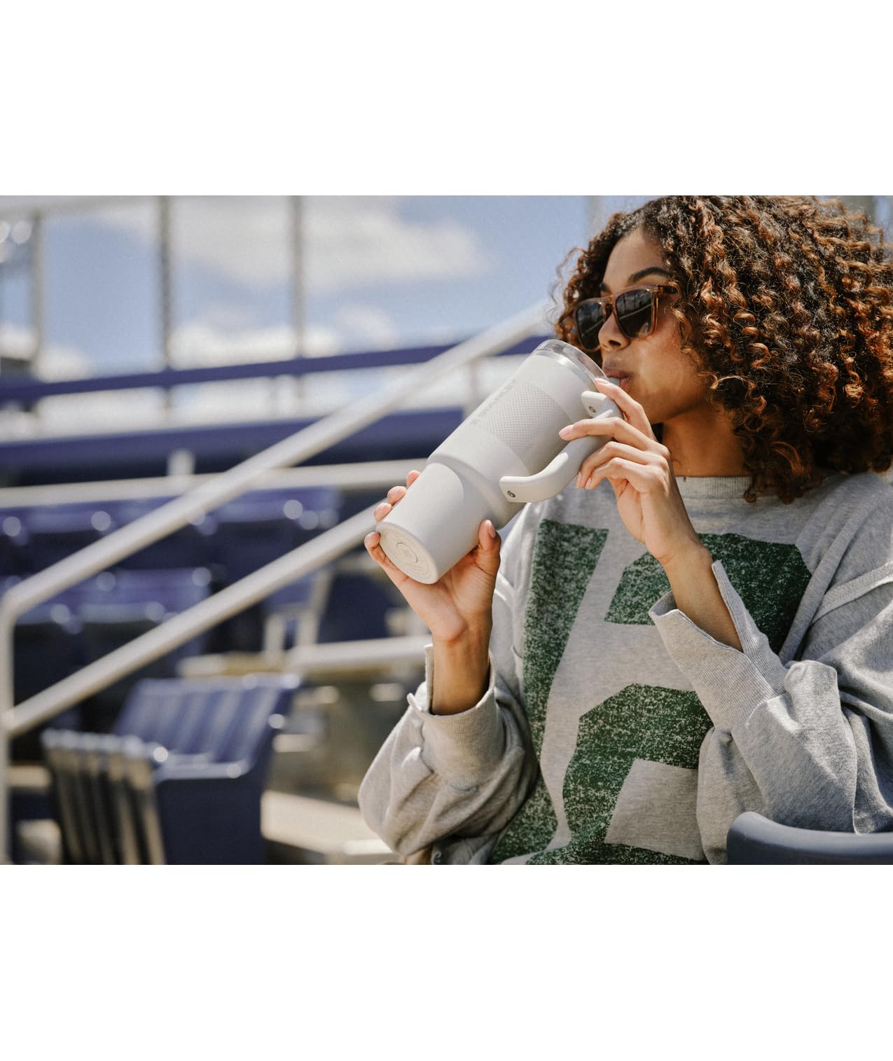 Stanley Quencher ProTour ice-cold performance ideal for hiking and workouts.