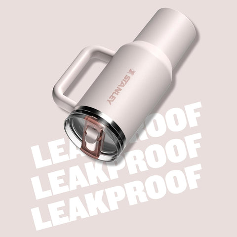 STANLEY Quencher ProTour narrow-base design fits most car cup holders.