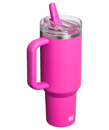 Stanley Quencher ProTour textured handle offers comfortable grip for daily use.