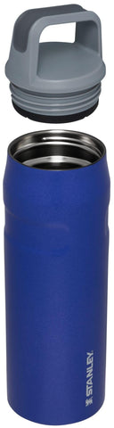 Stanley IceFlow rotating lid with angled handle enables quick sips during workouts.