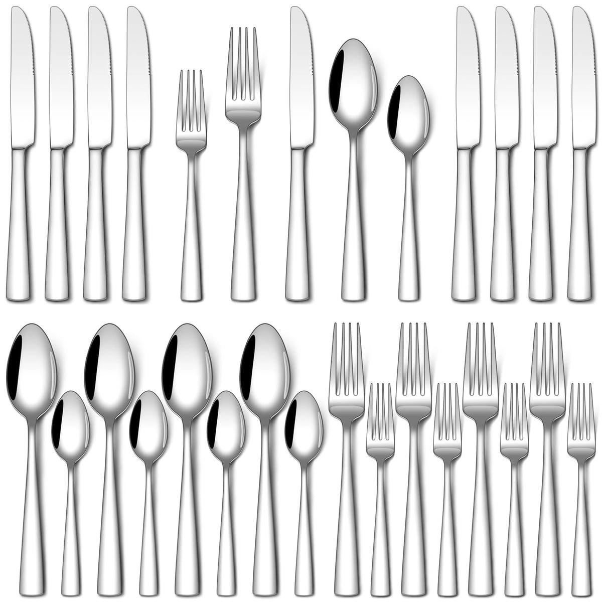 Stapava 20pc silverware set on a dining table for everyday meals