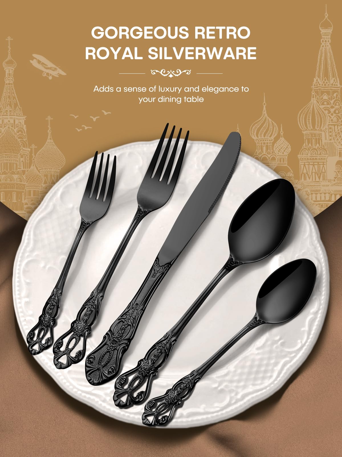Ergonomic Stapava flatware held comfortably in hand