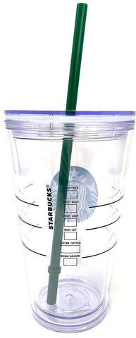 Starbucks clear lid with rubber seal providing spill resistance during travel.