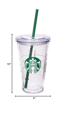 Starbucks 2-pack set with reusable straws supports eco-friendly hydration on the go.