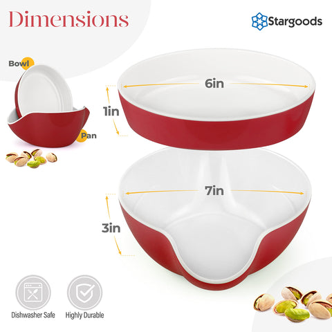 Stargoods Pistachio Bowl fruit, candy, and olive serving option adds variety