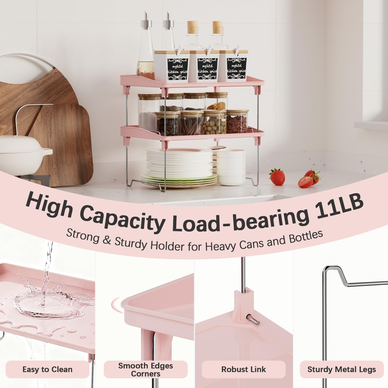 STARLATTA bathroom desktop organizer for toiletries