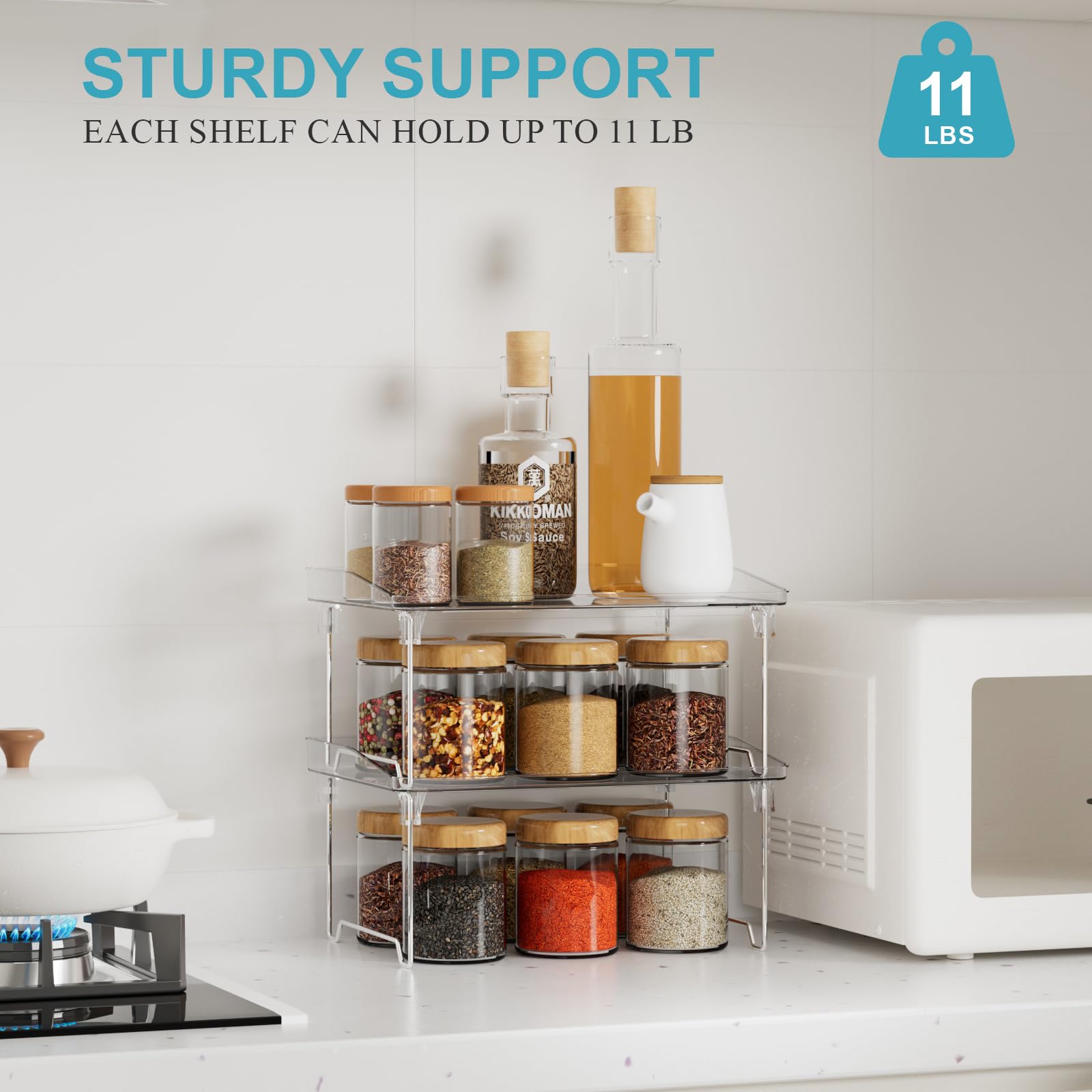 STARLATTA foldable design saves space and makes setup quick.