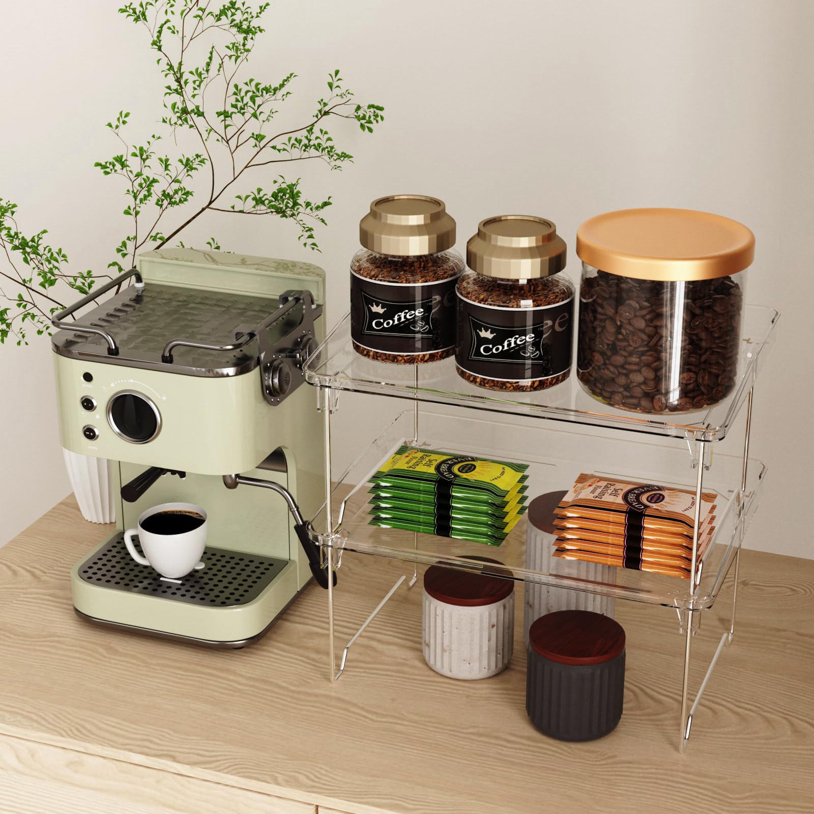 STARLATTA versatile organizer suitable for kitchen, bathroom, and desk storage.