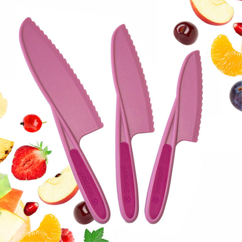 StarPack Home Finger Loving small knife for safe, real food prep.