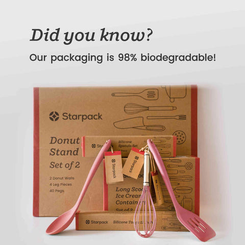 StarPack Home Get a Grip dishwasher-safe tongs ready for easy cleaning.