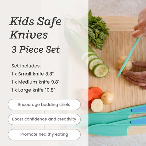 StarPack Home small kid-safe knife designed for little hands and safe cutting.