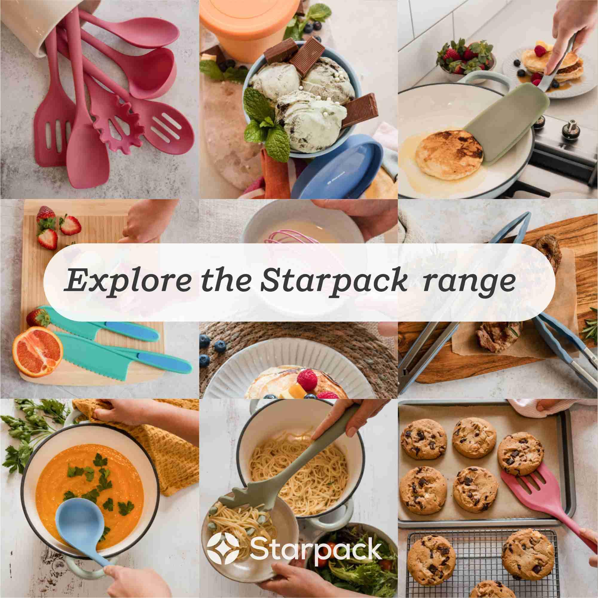 StarPack Home dishwasher-safe utensils, easy cleanup after meals.