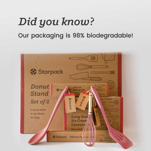 StarPack Scrape & Stir upgraded silicone for durability and better performance.